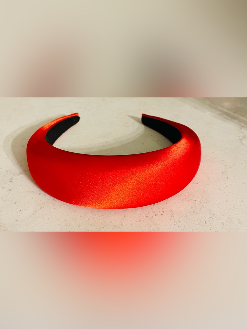 Red Padded Headband - Women Accessories